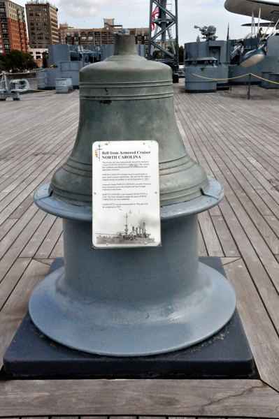 Bell from Armored Cruiser North Carolina