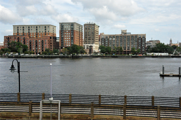 view of Wilmington Riverwalk