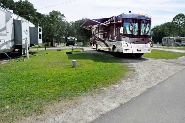 the RV of the two RV Gypsies