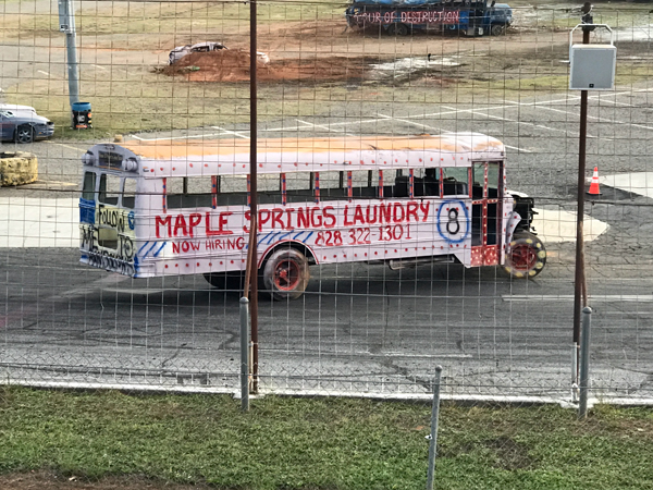 Maple Springs Laundry bus