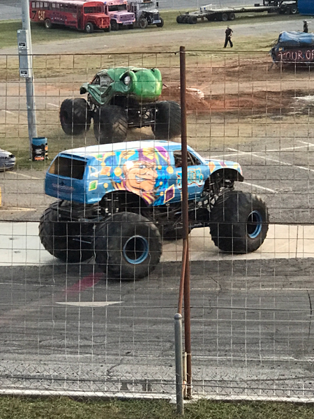 Krackem and Jester monster trucks