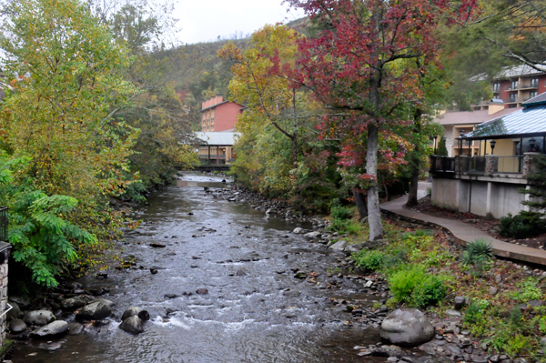 stream in Gatlinburg