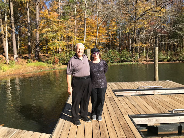 The two RV Gypies on the dock