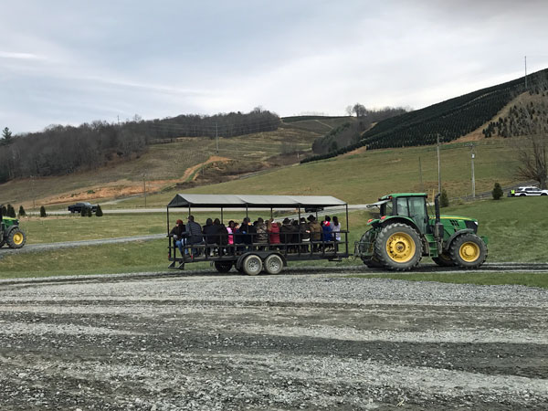 tractor ride