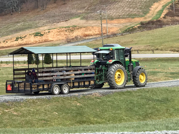 tractor ride