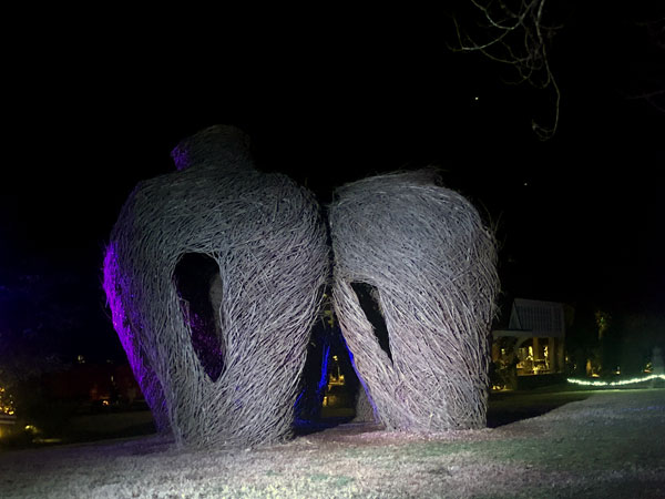 Patrick Dougherty twig maze