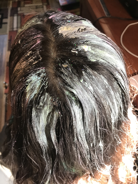 Gabriella's hair