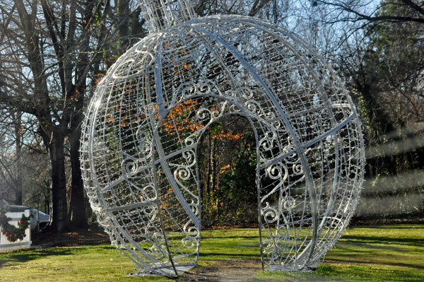 a wire Christmas Ornament
