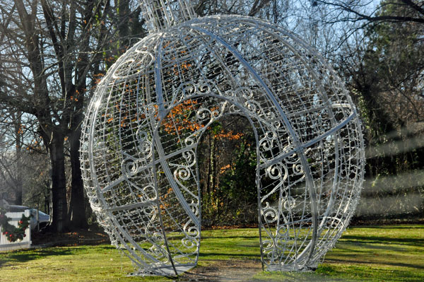 a wire Christmas Ornament