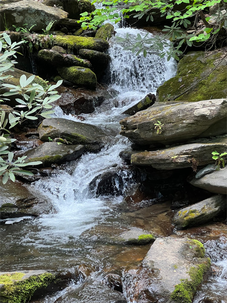 small waterfall