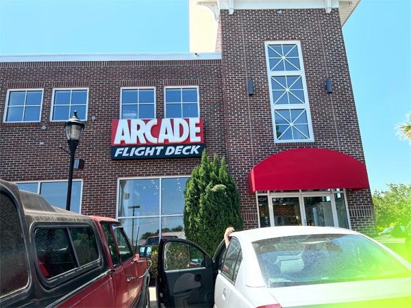 Arcade Flight Deck entrance