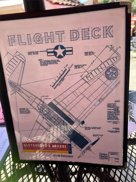 Flight Deck sign