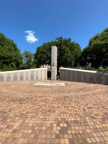 The Vietnam Memorial in SC