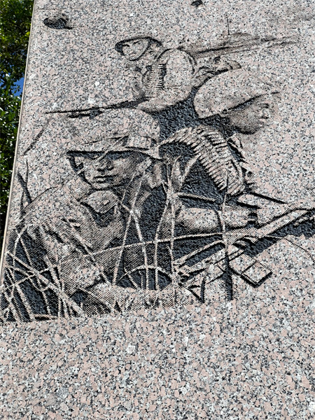 The Vietnam Memorial in SC