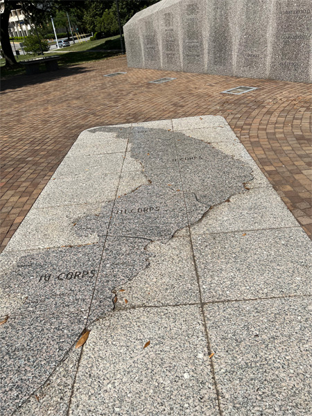 The Vietnam Memorial in SC