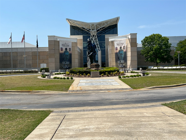 outside of the U.S. Airborne Museum