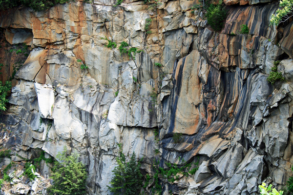 view of the Quarry rocks