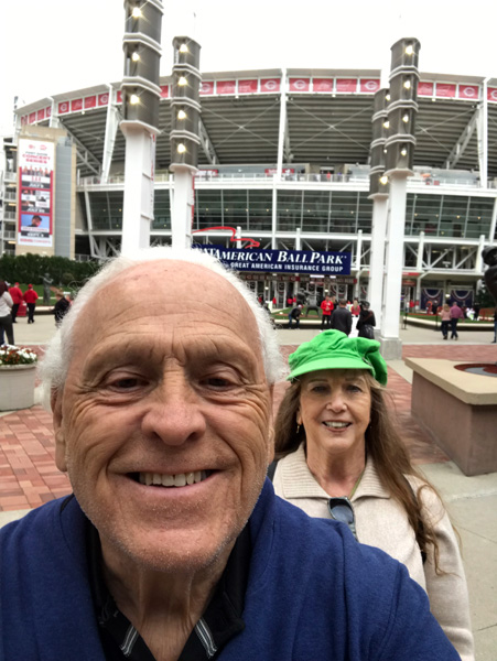 The two RV Gypsies at the Cincinnati Stadium