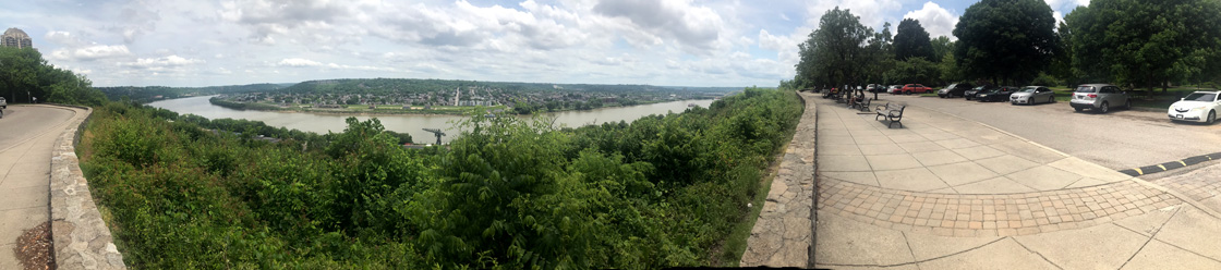 Eden Park Overlook panorama