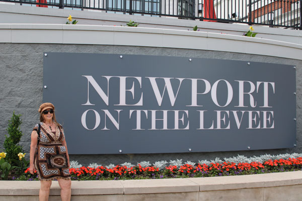 Karen Duquete at Newport on the Levee