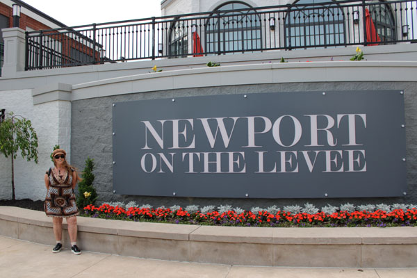 Karen Duquete at Newport on the Levee