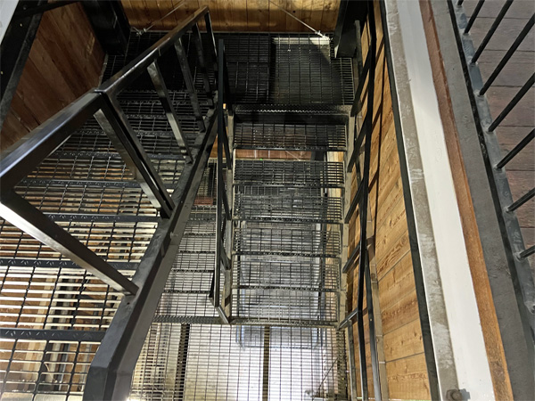 stairs leading to the World's Largest Mailbox