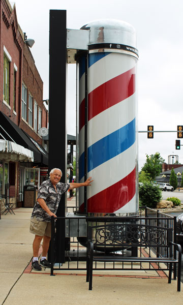 Worlds Largest Barber Pole