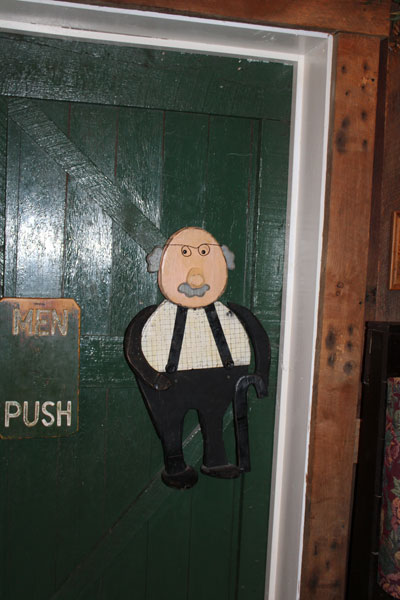 Mens Room door