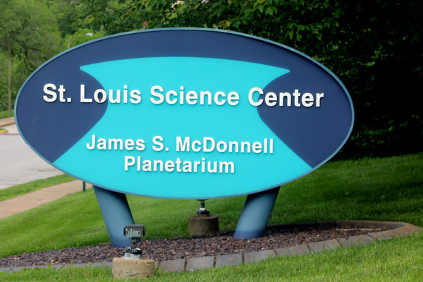 St. Louis Science Center sign