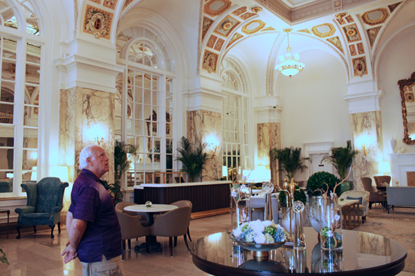 Hermitage Hotel lobby