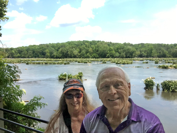 The two RV Gypsies and the spider lilies