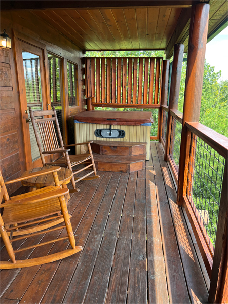 rocking chairs and porch