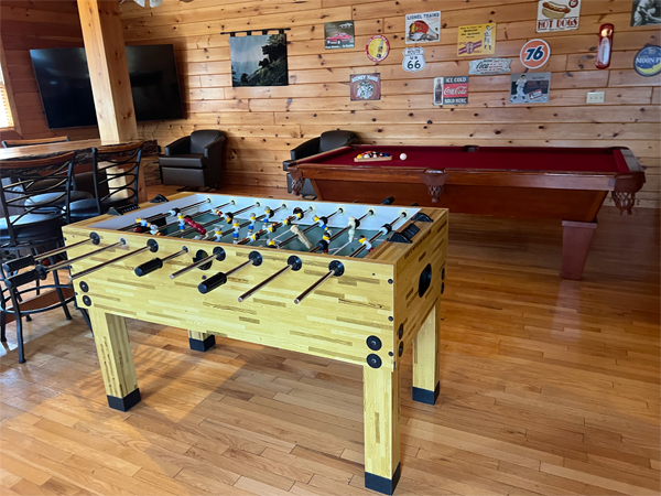 foosball table