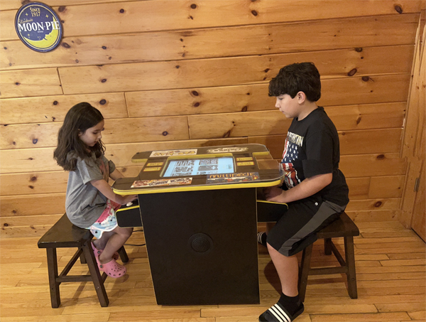 birthday kids playing a game
