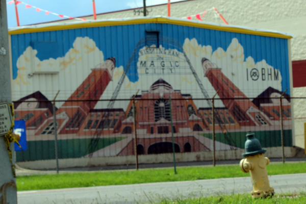 mural on a building