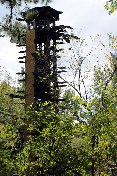 tower that uses Solar Power System & LED Lighting