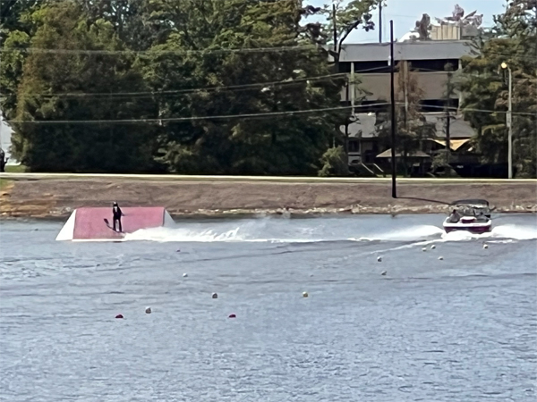 water skiiers