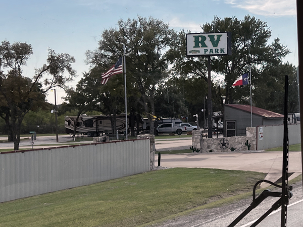 Cactus Rose RV Park entrance