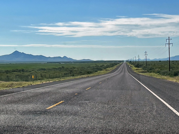 scenery  going to Marfa Texas