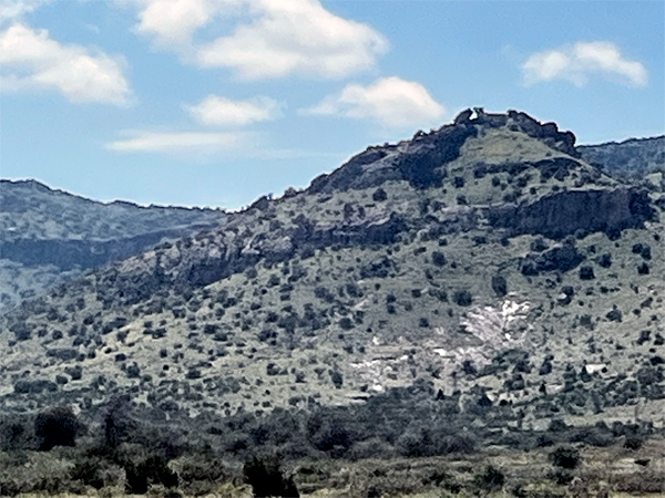 mountain Scenery going to Marfa Texas