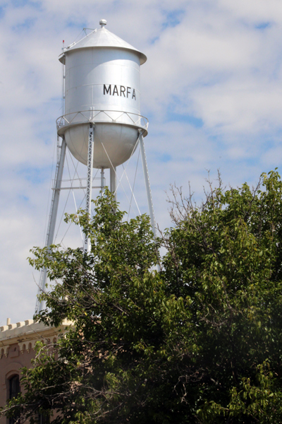 Marfa water tower