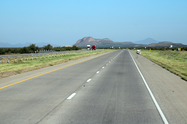 Scenery going to Marfa Texas