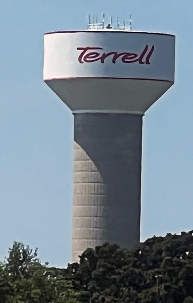 Terrell water tower