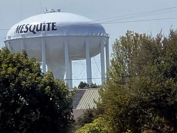 Mesquite water tower