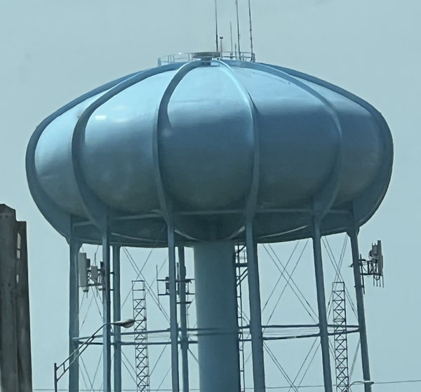 water tower somewhere in Texas