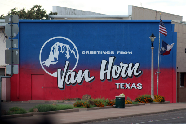 Welcome to Van Horn Texas