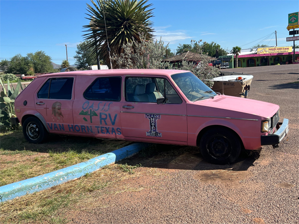 Oasis RV pink limo