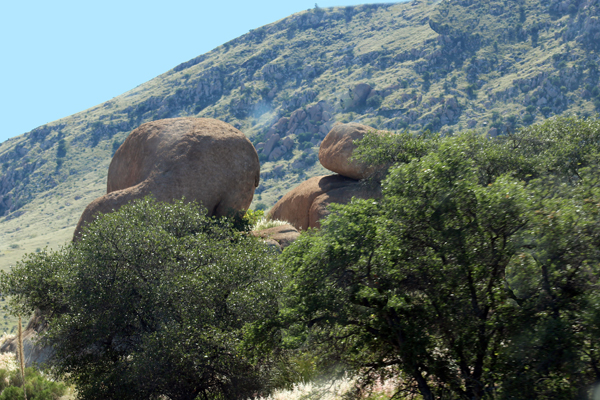 scenery near Dragoon Mountai