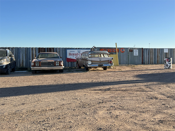 junk car outside