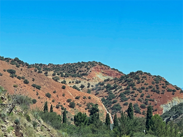 mountain in Bisbee